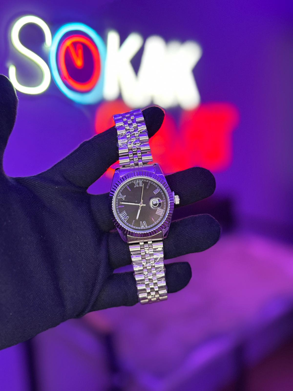 RLX- Gümüş İçi Roma Rakam DJ